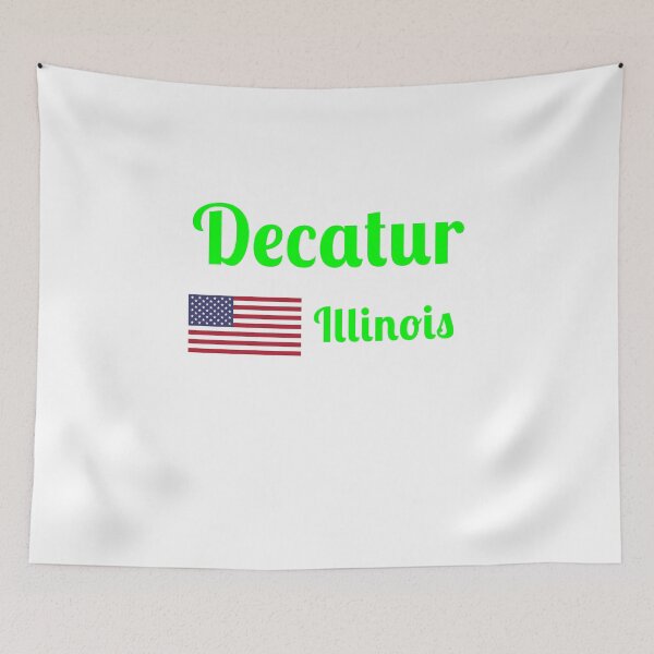 Item preview, Decatur Illinois - Stylish Prints, designed and sold by Fleetwood1994.