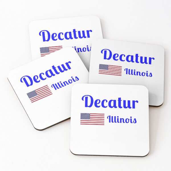 Item preview, Decatur Illinois - Stylish Prints, designed and sold by Fleetwood1994.