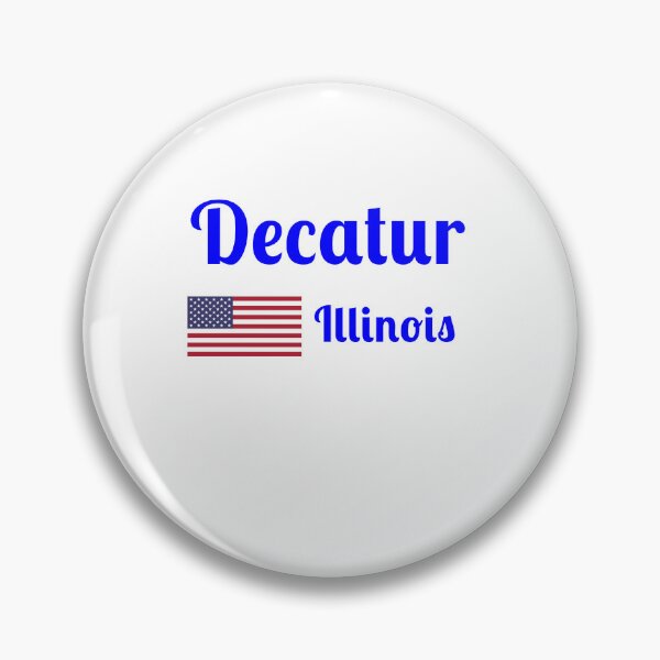 Item preview, Decatur Illinois - Stylish Prints, designed and sold by Fleetwood1994.