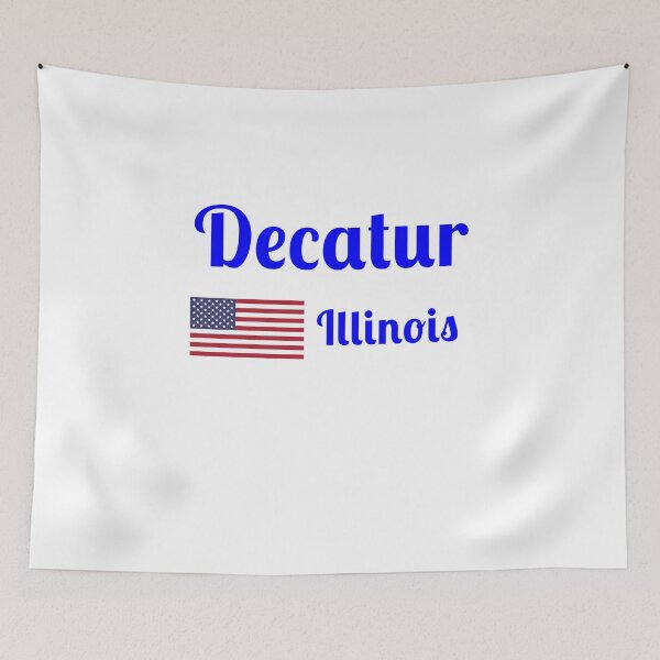 Item preview, Decatur Illinois - Stylish Prints, designed and sold by Fleetwood1994.