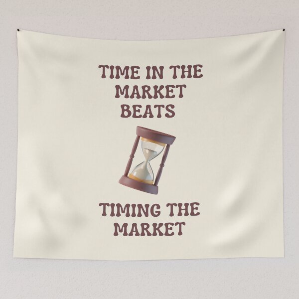 Item preview, Finance Wisdom: Time in the Market Beats Timing the Market designed and sold by VarnaChitra.
