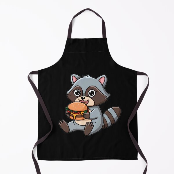 Item preview, Adorable Raccoon And Tasty Cheeseburger designed and sold by Anniebuh.