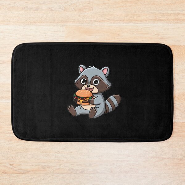 Item preview, Adorable Raccoon And Tasty Cheeseburger designed and sold by Anniebuh.