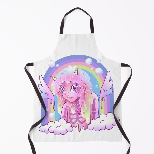 Item preview, Pastel Rainbow Slime Monster Girl. designed and sold by FizzyVee.