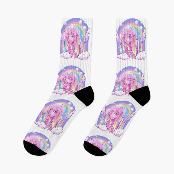 Item preview, Pastel Rainbow Slime Monster Girl.  designed and sold by FizzyVee.