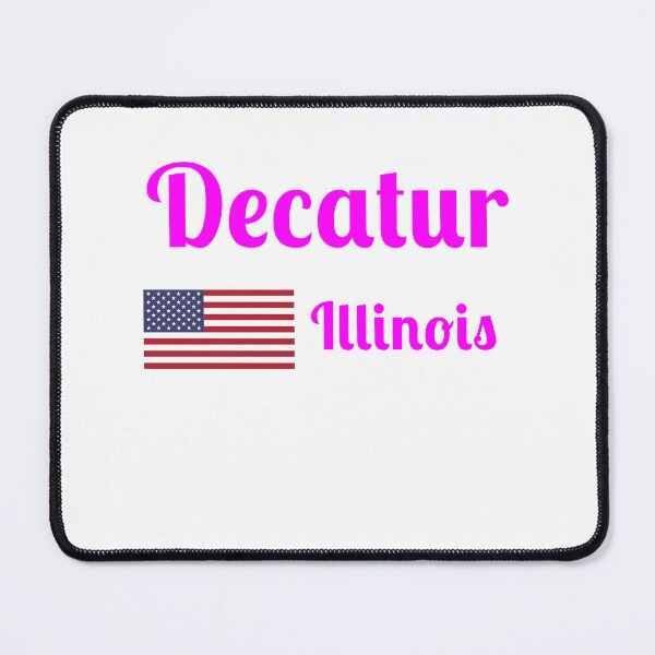 Item preview, Decatur Illinois - Stylish Prints, designed and sold by Fleetwood1994.
