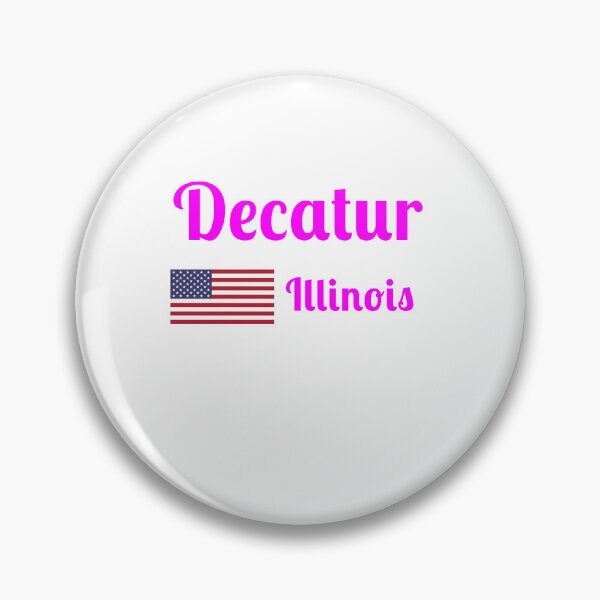 Item preview, Decatur Illinois - Stylish Prints, designed and sold by Fleetwood1994.