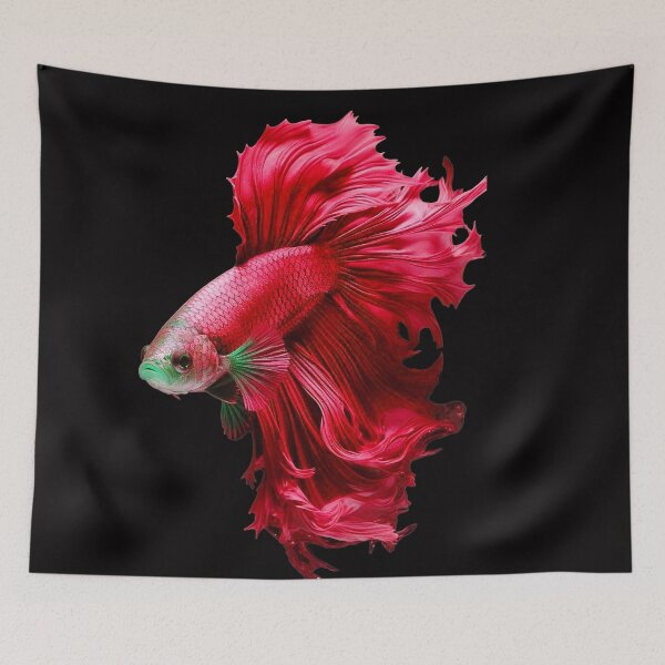 Item preview, Beautiful Wine Red Guppy fish Fancy Guppies Thai fighting fish, beautiful fish, guppies designed and sold by Bspaces.