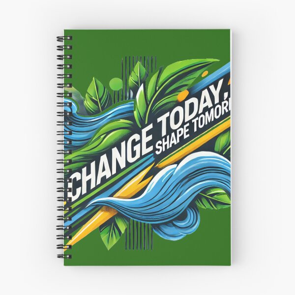 Item preview, Change Today, Shape Tomorrow Inspirational Quote / go green save the planet designed and sold by PatrykT94.