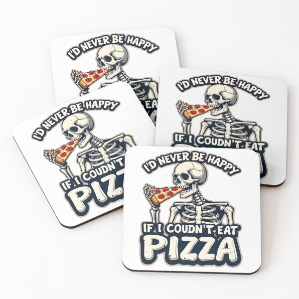Item preview, Pizza Lover Skeleton Pizza Funny Foodie designed and sold by Blok45.