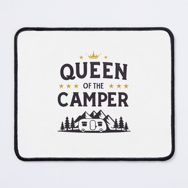 Item preview, Queen of the Camper | Camping Life Adventure | Stylish Outdoor Enthusiast Design designed and sold by Colorful-Garden.