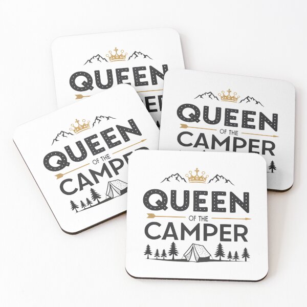 Item preview, Queen of the Camper | Camping Life Adventure | Stylish Outdoor Enthusiast Design designed and sold by Colorful-Garden.