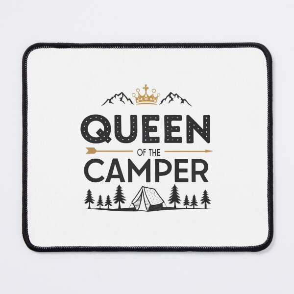 Item preview, Queen of the Camper | Camping Life Adventure | Stylish Outdoor Enthusiast Design designed and sold by Colorful-Garden.