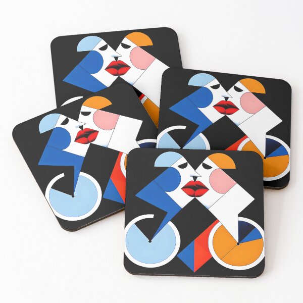 Item preview, The Geometric Ride: Love in Motion designed and sold by velocasso.