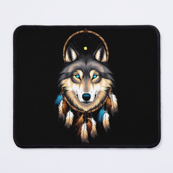 Item preview, Dream catcher wolf designed and sold by Printopia5.