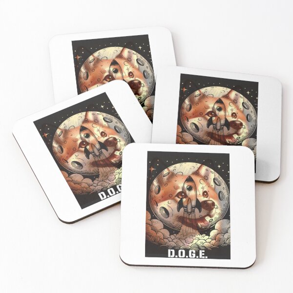 Item preview, D.O.G.E. DOGECOIN Collectors Card Design designed and sold by Phishfewd.