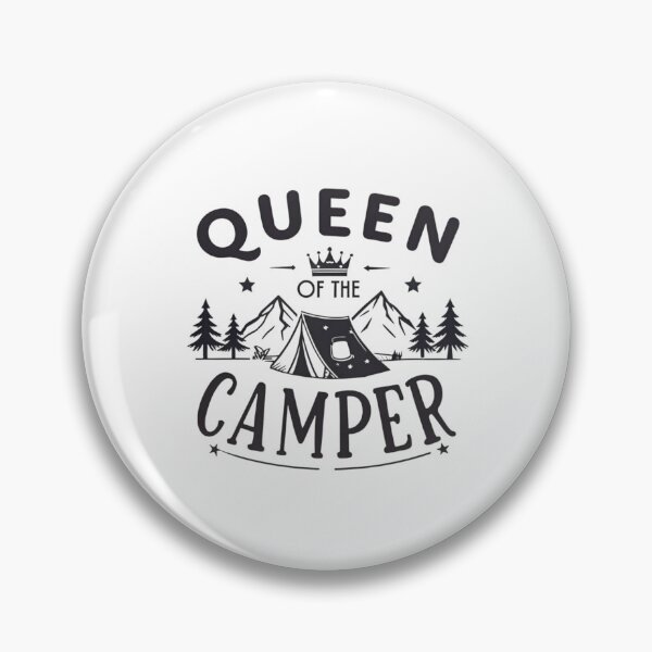 Item preview, Queen of the Camper | Camping Life Adventure | Stylish Outdoor Enthusiast Design designed and sold by Colorful-Garden.