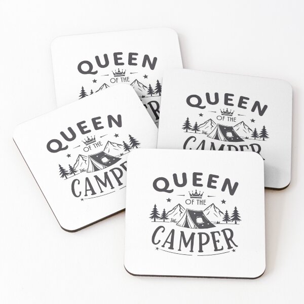 Item preview, Queen of the Camper | Camping Life Adventure | Stylish Outdoor Enthusiast Design designed and sold by Colorful-Garden.