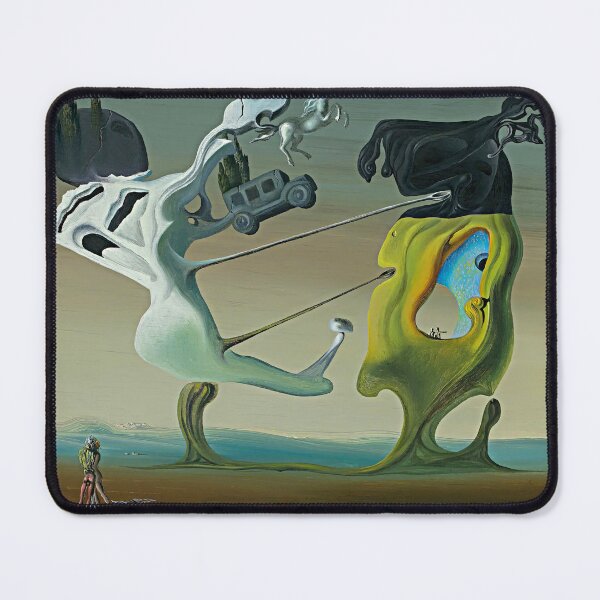 Artikelvorschau, Salvador Dalí, Maison pour érotomane, Surrealismus entworfen und verkauft von Artistic Gift Print.