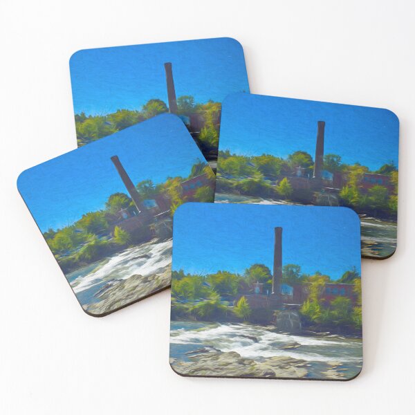 Item preview, Old Mill on Winooski River Vermont designed and sold by bertsworks300.