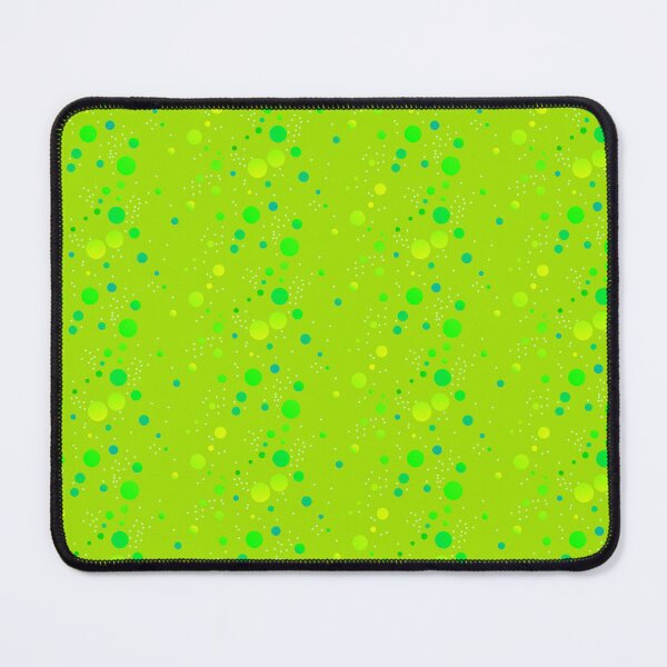 Item preview, Bright green yellow artistic polka dot | Yellowish green asymmetry dots designed and sold by lausn.