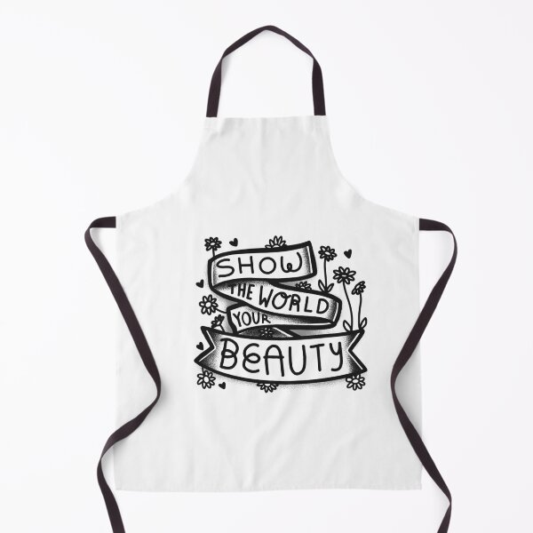 Item preview, Show the World your Beauty! Black and white flash tattoo designed and sold by jazzydevil.