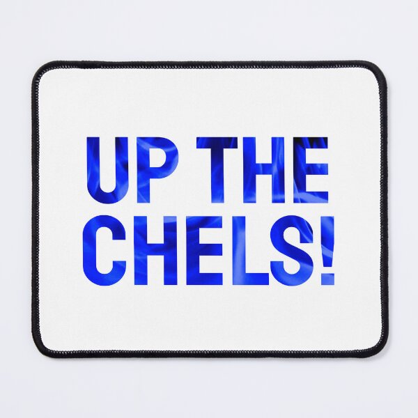 Item preview, Up the Chels! blue flames designed and sold by VRedBaller.