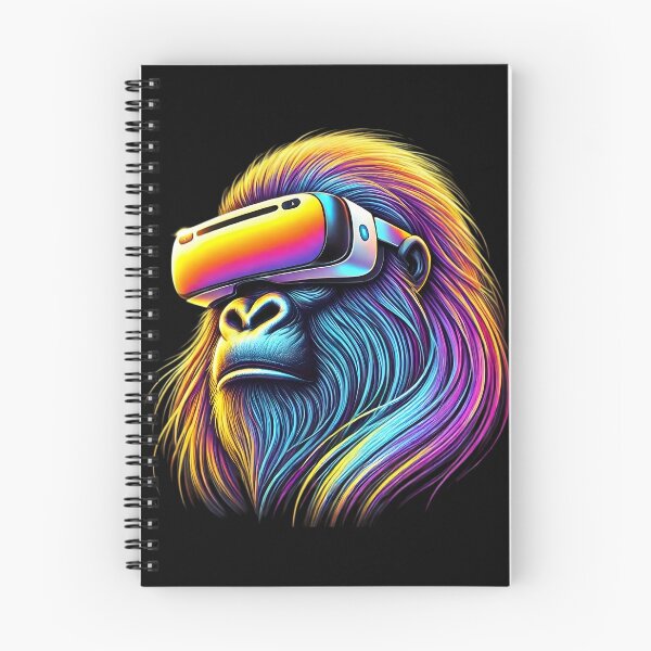 Item preview, Funny Gorilla VR Playing Tag Boys Adult Gorilla VR Gamer  designed and sold by Mryoussefwac.