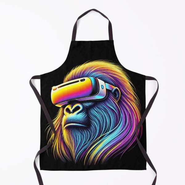 Item preview, Funny Gorilla VR Playing Tag Boys Adult Gorilla VR Gamer  designed and sold by Mryoussefwac.
