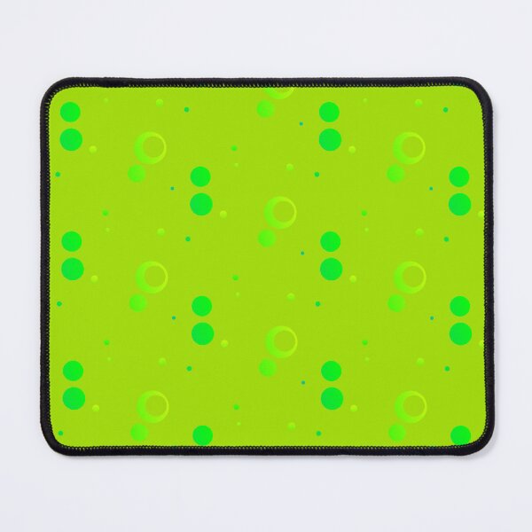Item preview, Bright green yellow artistic polka dot | Yellowish green asymmetry dots circles pattern designed and sold by lausn.