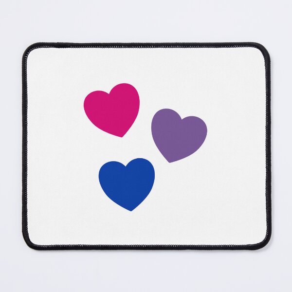 Item preview, Hearts Bi Flag Colors - Subtle Pride  designed and sold by Inspirationmotivation.