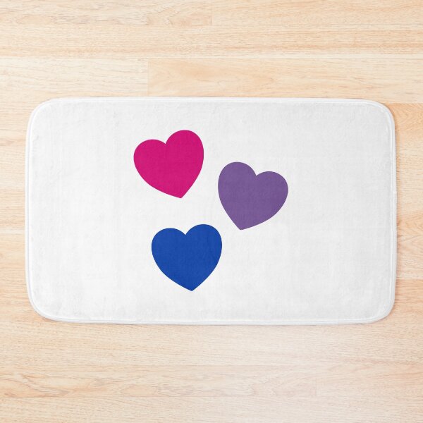 Item preview, Hearts Bi Flag Colors - Subtle Pride  designed and sold by Inspirationmotivation.