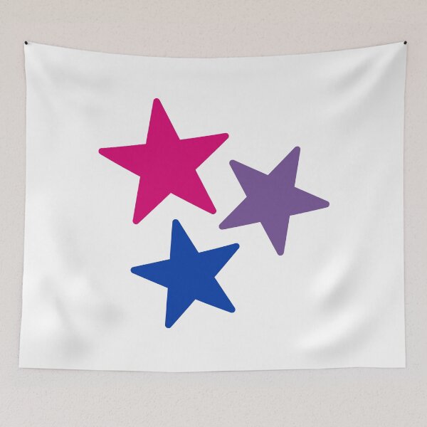 Item preview, Stars Bi Flag Colors - Subtle Pride designed and sold by Inspirationmotivation.