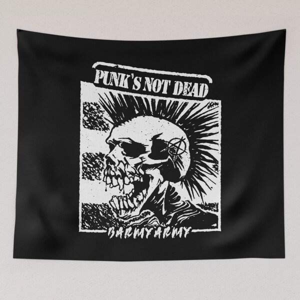Item preview, Barmy Army Punk's Not Dead (Dark Version) designed and sold by sXe-art.