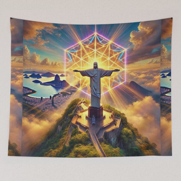 Item preview, Divine Majesty of Christ the Redeemer designed and sold by Meta2Physical.