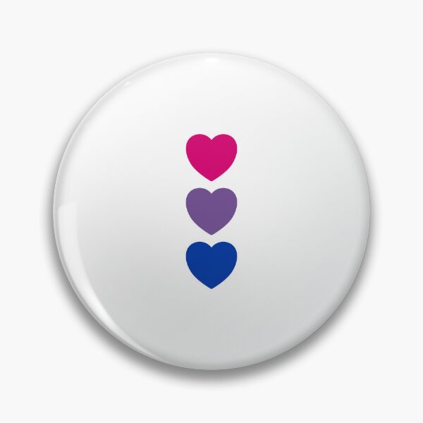 Item preview, Hearts Bi Flag Colors - Subtle Pride  designed and sold by Inspirationmotivation.