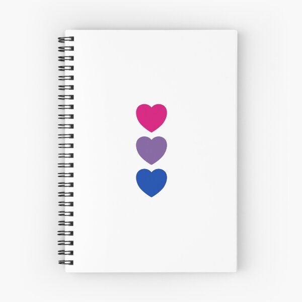 Item preview, Hearts Bi Flag Colors - Subtle Pride  designed and sold by Inspirationmotivation.