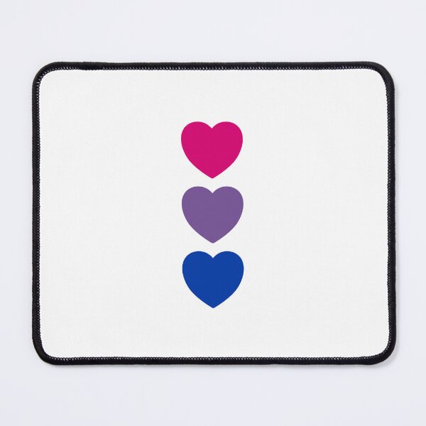Item preview, Hearts Bi Flag Colors - Subtle Pride  designed and sold by Inspirationmotivation.