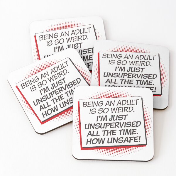 Item preview, Unsupervised Adult designed and sold by Angry Swan Designs.