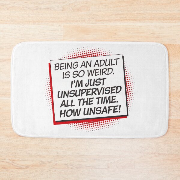 Item preview, Unsupervised Adult designed and sold by Angry Swan Designs.