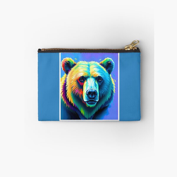 Item preview, Vibrant Grizzly - The Spirit of the Wild designed and sold by ChrisButler.