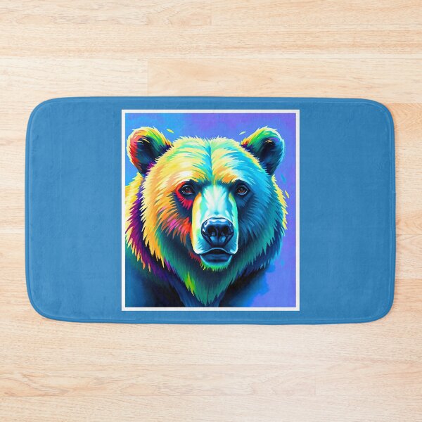 Item preview, Vibrant Grizzly - The Spirit of the Wild designed and sold by ChrisButler.