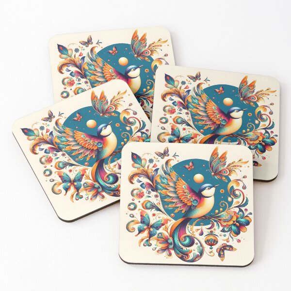 Item preview, Beautiful Birds Printed T-shirts designed and sold by Sneh024.