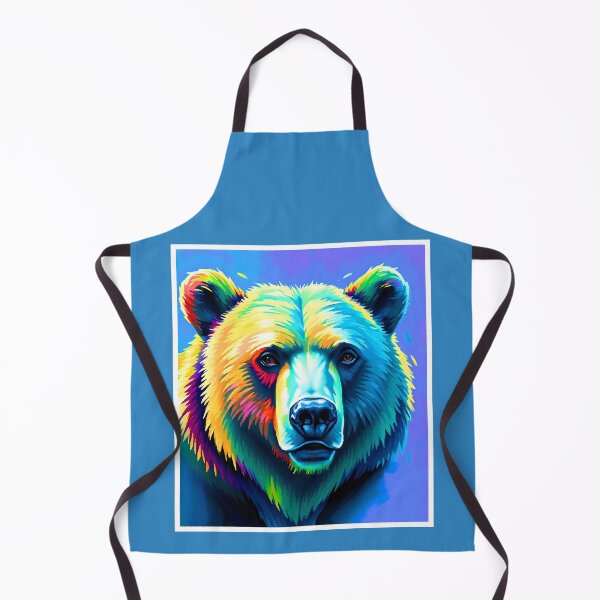 Item preview, Vibrant Grizzly - The Spirit of the Wild designed and sold by ChrisButler.