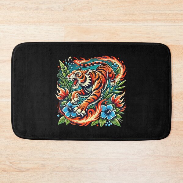 Item preview, Fiery Tiger Bloom designed and sold by GlassPenny.
