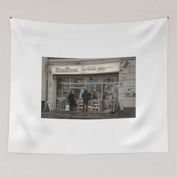 Item preview, Cozy kiosk on a rainy day designed and sold by Ruhrpott2024.