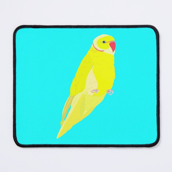 Item preview, Cute Indian Ringneck Parakeet Yellow Version designed and sold by TiffinByLK.