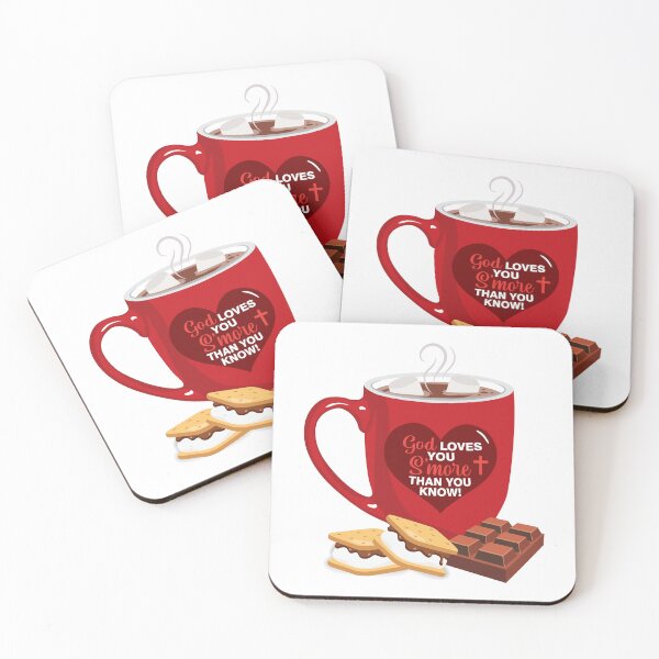 Item preview, God loves you s'more than you know RED designed and sold by StellarFX.