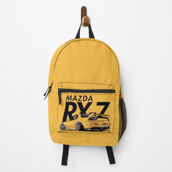 Item preview, Mustard Yellow Mazda RX-7 designed and sold by DecarYourself.