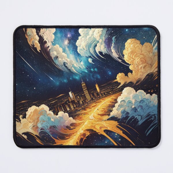 Item preview, Modern Starry Night: Van Gogh Reimagined designed and sold by a133mhz.